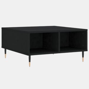 Mesa de Centro, Mesa baixa, 60x60x30 cm derivados de madeira preto