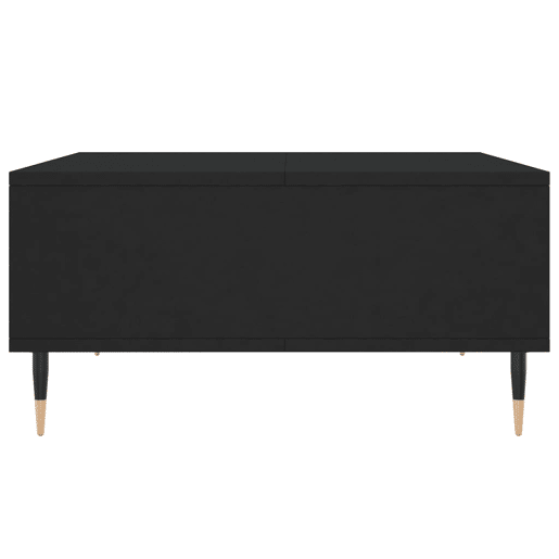 Mesa de Centro, Mesa baixa, 60x60x30 cm derivados de madeira preto