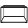 Mesa de Centro, Mesa baixa, 60x60x35 cm vidro preto