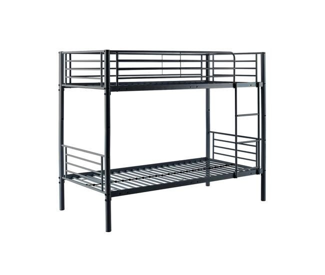 Litera metálica nettie - color negro - homekit