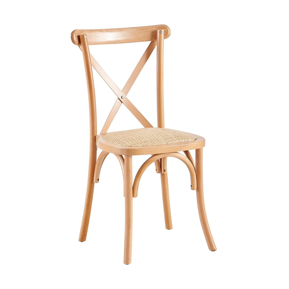Set de 2 sillas de comedor en cruz - Homekit