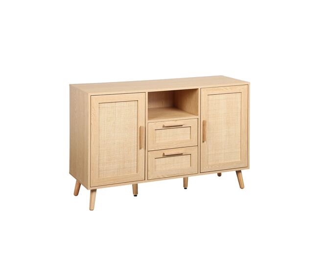 Aparador ratán clare - color madera natural - homekit