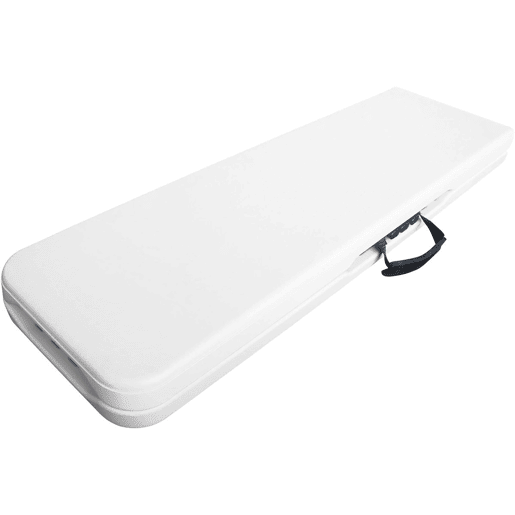 Banco dobrável Foldy - 183 x 28 x 43 cm - Branco