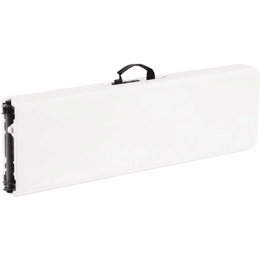 Banco dobrável Foldy - 183 x 28 x 43 cm - Branco
