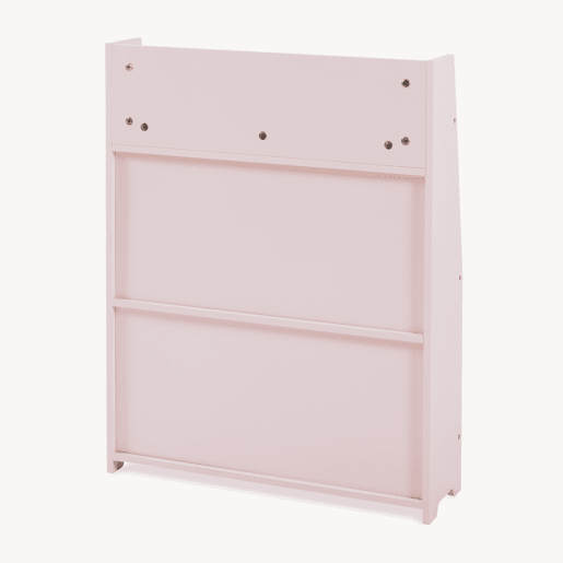 Estante de livros para crianças Virer com 3 níveis 78 x 60 x 18 cm Rosa