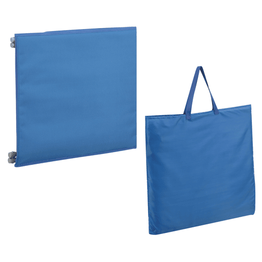 Conjunto de 2 x Tapete de praia Donostia 143 x 48 cm Azul en.casa