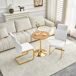 Conjunto de mesas y sillas de comedor 60x60 Conjunto de mesas y sillas de comedor 60x60 Blanco