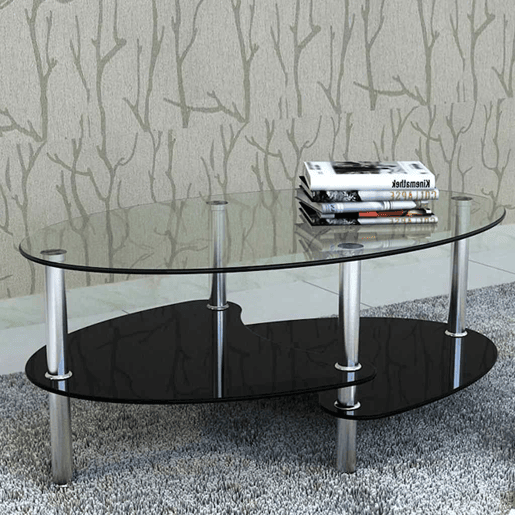 Mesa de Centro, Mesa baixa, com design exclusivo, preto Mesa de Centro, Mesa baixa, com design exclusivo, preto