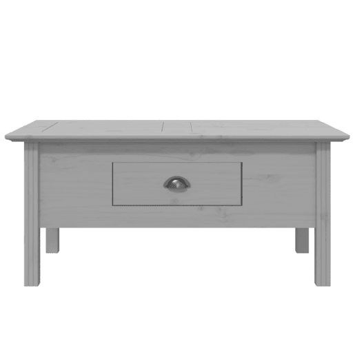 Mesa de Centro, Mesa baixa, BODO 100x55x46 cm madeira pinho maciça cinzento Mesa de Centro, Mesa baixa, BODO 100x55x46 cm madeira pinho maciça cinzento