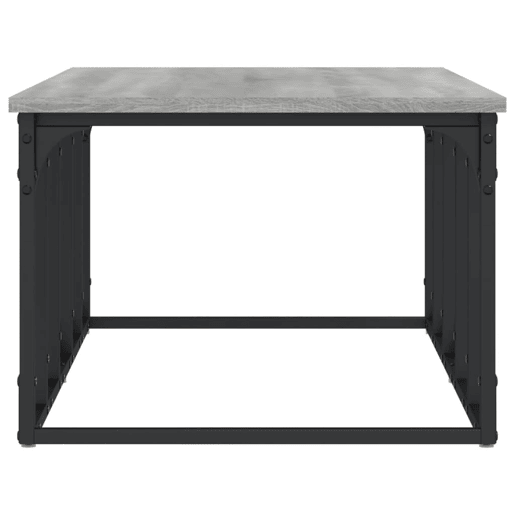 Mesa de Centro, Mesa baixa, 100x50x35,5 cm derivados madeira cinzento sonoma
