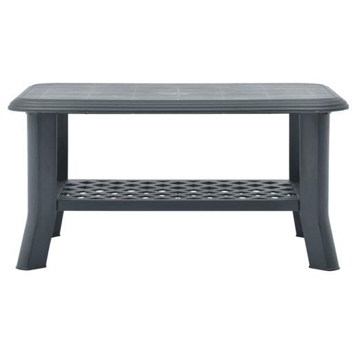 Mesa de Centro, Mesa baixa, 90x60x46 cm plástico verde Mesa de Centro, Mesa baixa, 90x60x46 cm plástico verde