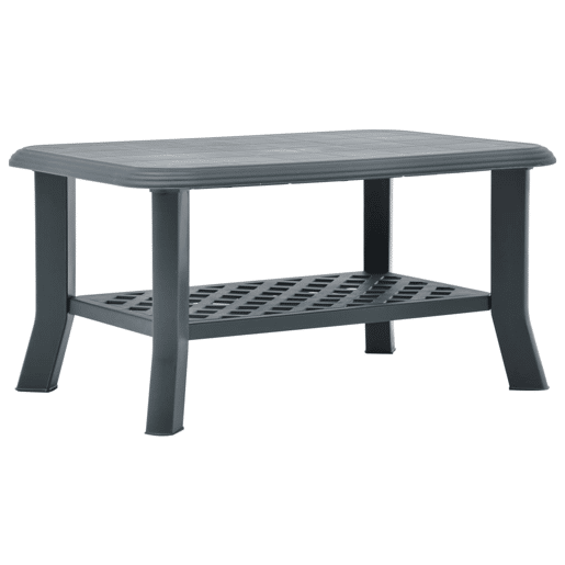 Mesa de Centro, Mesa baixa, 90x60x46 cm plástico verde Mesa de Centro, Mesa baixa, 90x60x46 cm plástico verde