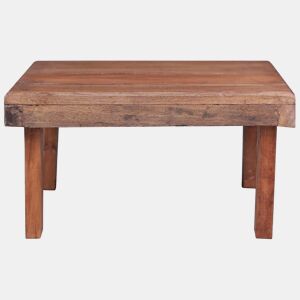 Mesa de Centro, Mesa baixa, 60x45x23 cm madeira de mogno maciça