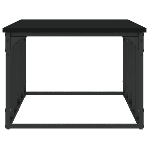 Mesa de Centro, Mesa baixa, 100x50x35,5 cm derivados de madeira preto