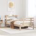 Estructura de cama individual para adultos Estructura de cama individual para adultos Marrón
