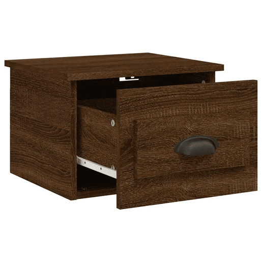 Soluna Home - Mesas de cabeceira Madeira 2 piezas 41,5 x 36 x 28 cm