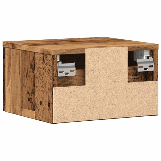 Soluna Home - Mesas de cabeceira Madeira 2 piezas 34 x 30 x 20 cm