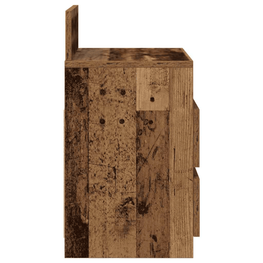 Soluna Home - Mesas de cabeceira Madeira 2 piezas 40 x 33 x 60 cm