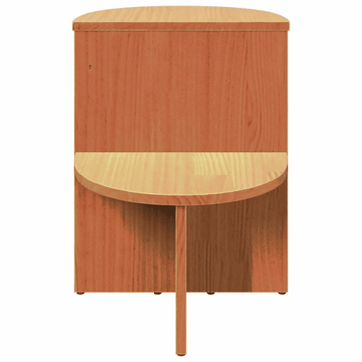 Mesa de Centro, Mesa baixa, Marrom Cera 50 x 40 x 50 cm