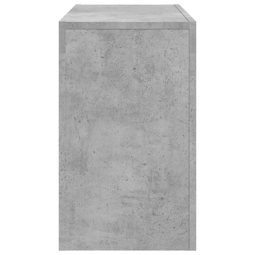 3 pcs Mesas de Centro - Mesas baixas de encastrar derivados madeira cinza cimento