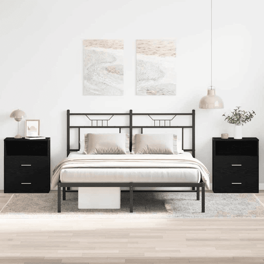 Soluna Home - Mesas de cabeceira Madeira 50 x 32 x 60 cm