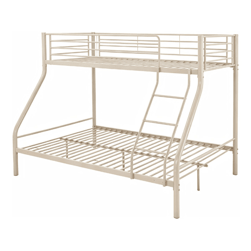 Cama de beliche com base de metal incluída > - 90140 x 190 cm - Cinza-escuro Cama de beliche com base de metal incluída > - 90140 x 190 cm - Cinza-escuro