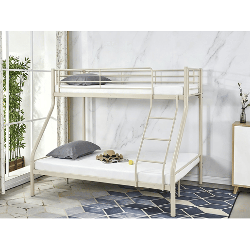 Cama de beliche com base de metal incluída > - 90140 x 190 cm - Cinza-escuro Cama de beliche com base de metal incluída > - 90140 x 190 cm - Cinza-escuro
