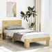 Estructura de cama individual para adultos Estructura de cama individual para adultos Marrón