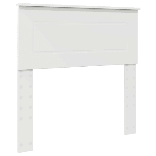 Estrutura de cama de solteiro para adultos - Branco 90 x 190 cm Madeira processada Estrutura de cama de solteiro para adultos - Branco 90 x 190 cm Madeira processada