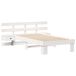 Estructura de cama individual para adultos Estructura de cama individual para adultos Blanco