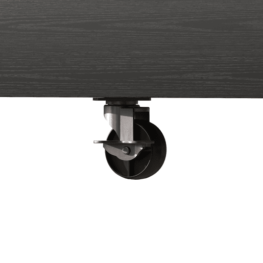 Carrinho de cozinha de ilha 91 cm - bancada extensível com tomada elétrica, capacidade de carga de 75 kg - preto