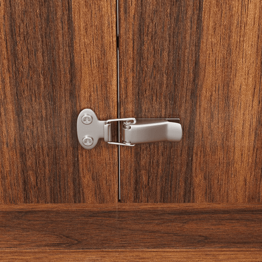 Mesa de jantar extensível - com compartimento de arrumação oculto, tampo reforçado de alta estabilidade, design flexível para espaços pequenos (cozinha, escritório e sala de estar), tampo em MDF - castanho escuro