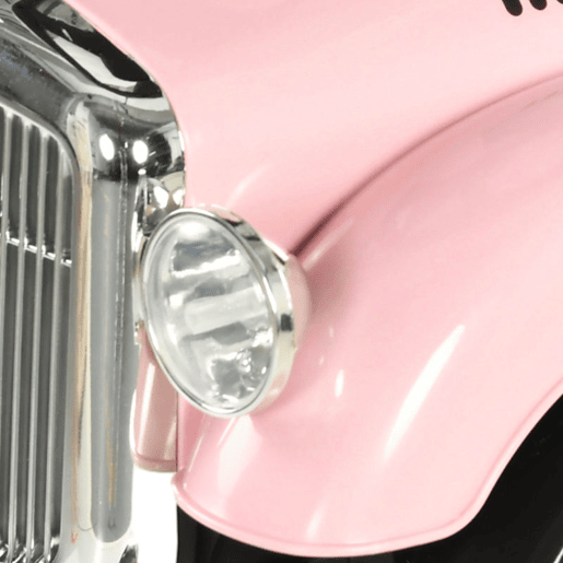 AIYAPLAY Carro Andador para Bebé dos 12 aos 36 Meses Carro sem Pedais com Buzina, Compartimento de Armazenamento e Volante para Interior e Exterior 58x27x35 cm Rosa