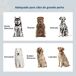 Comedero para Perro MDF, Acero Inoxidable PawHut Comedero para Perro MDF, Acero Inoxidable PawHut Gris