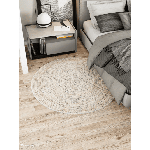Tapete redondo Ø 150 cm, bege Tapete redondo Ø 150 cm, bege