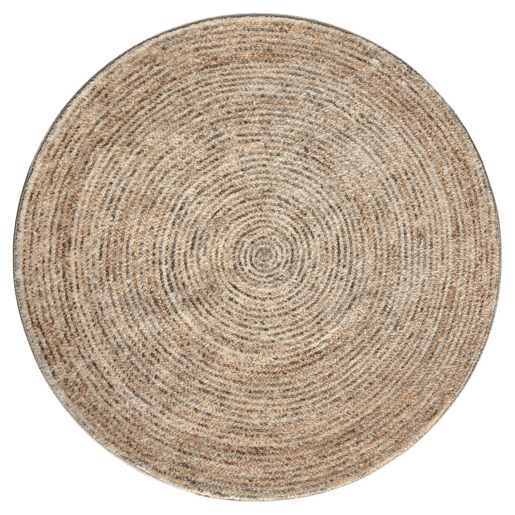 Tapete redondo Ø 90 cm, bege