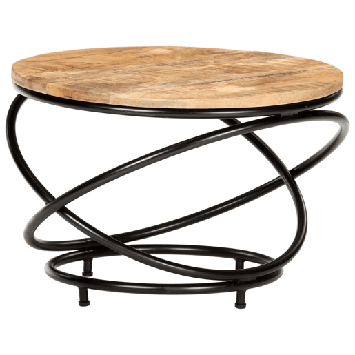 Mesa de Centro, Mesa baixa, 60x60x40 cm mangueira áspera maciça preto