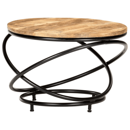 Mesa de Centro, Mesa baixa, 60x60x40 cm mangueira áspera maciça preto
