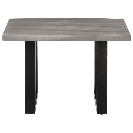 Mesa de Centro, Mesa baixa, com arestas vivas 60x60x40 cm acácia maciça