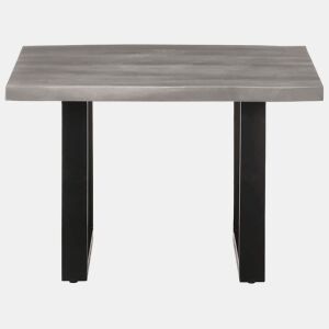 Mesa de Centro, Mesa baixa, com arestas vivas 60x60x40 cm acácia maciça
