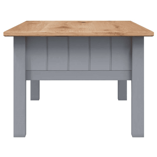 Mesa de Centro, Mesa baixa, 100x60x43,5 cm pinho maciço Panama cinzento