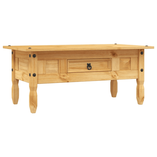 Mesa de Centro, Mesa baixa, Corona Range em pinho mexicano 100x55x44 cm