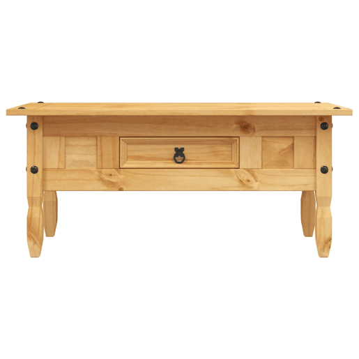 Mesa de Centro, Mesa baixa, Corona Range em pinho mexicano 100x55x44 cm