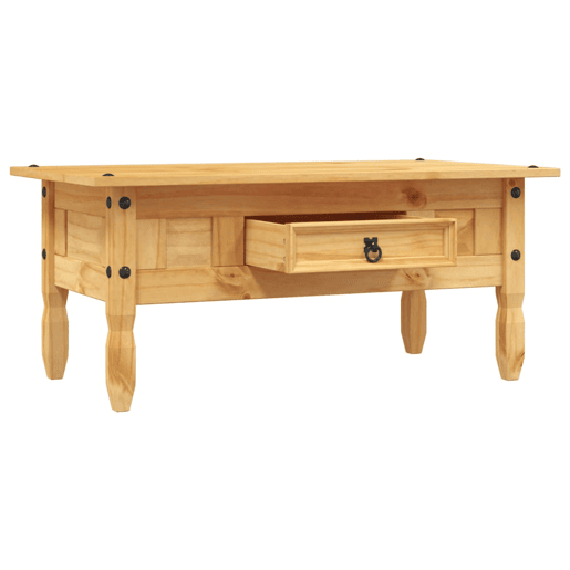 Mesa de Centro, Mesa baixa, Corona Range em pinho mexicano 100x55x44 cm