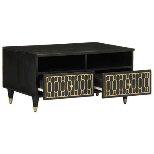 Mesa de Centro, Mesa baixa, 80x54x40 cm madeira de mangueira maciça Mesa de Centro, Mesa baixa, 80x54x40 cm madeira de mangueira maciça