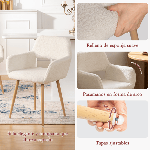 Conjunto de Mesa e 2 Cadeiras de Jantar Jogo de Mesa Redonda de MDF de 80cm e 2 Cadeiras Estofadas de Estilo Nórdico Moderno para Sala Cozinha Varanda Poupança de Espaço Sortido