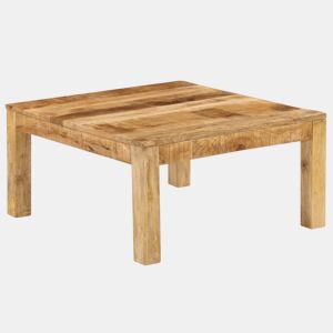 Mesa de Centro, Mesa baixa, em madeira de mangueira maciça 80x80x40cm