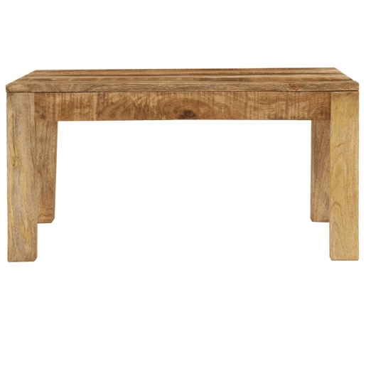 Mesa de Centro, Mesa baixa, em madeira de mangueira maciça 80x80x40cm