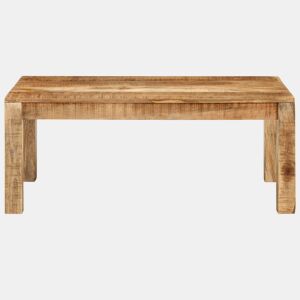 Mesa de Centro, Mesa baixa, 100x55x40 cm madeira de mangueira maciça