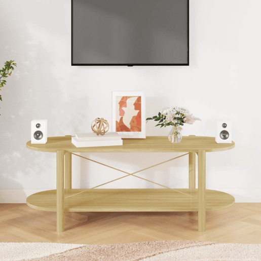 Mesa de Centro, Mesa baixa, 110x48x40 cm derivados de madeira